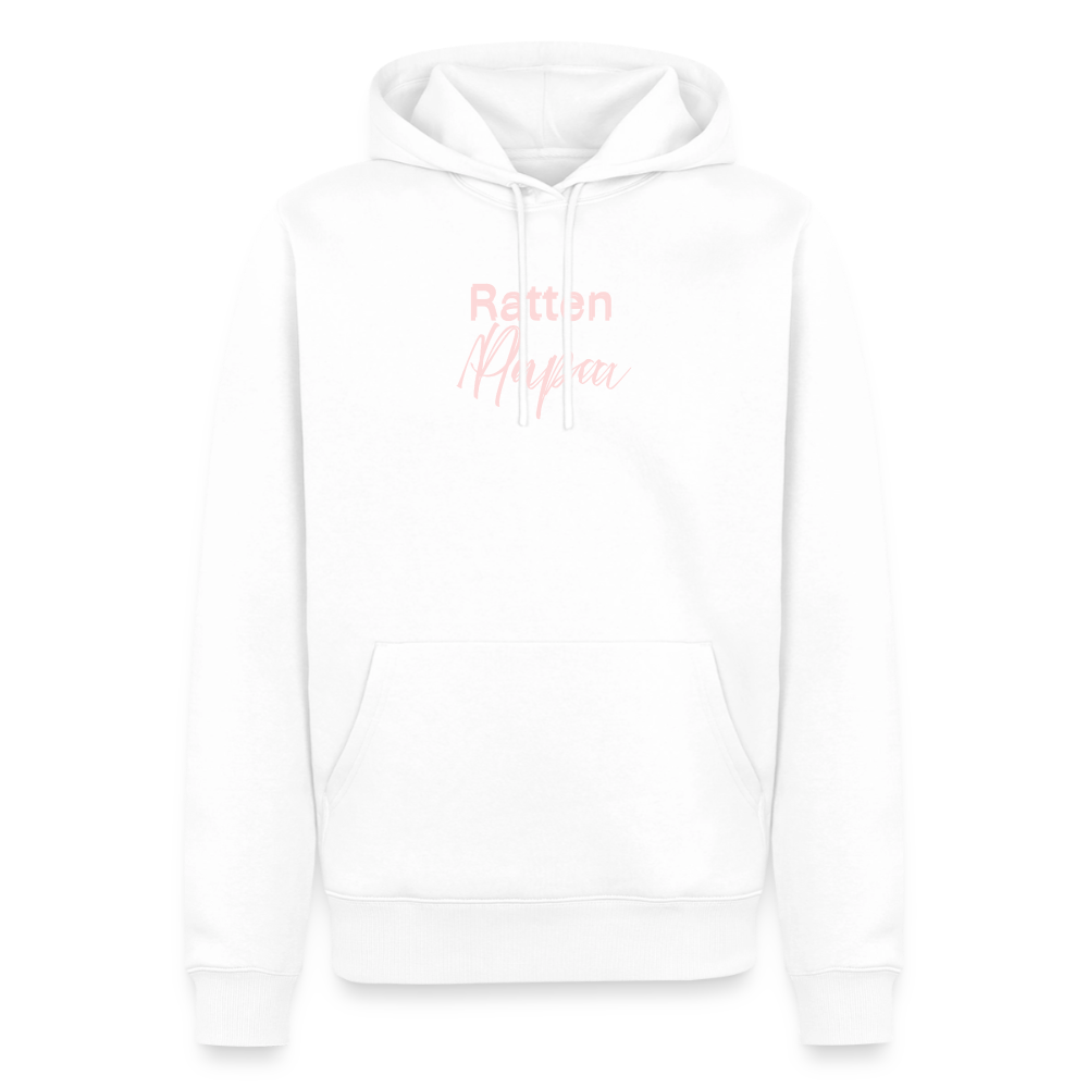 Männer Premium Hoodie "Ratten-Papa" - Weiß