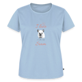 Damen T-Shirt "I love Siam" - Hellblau