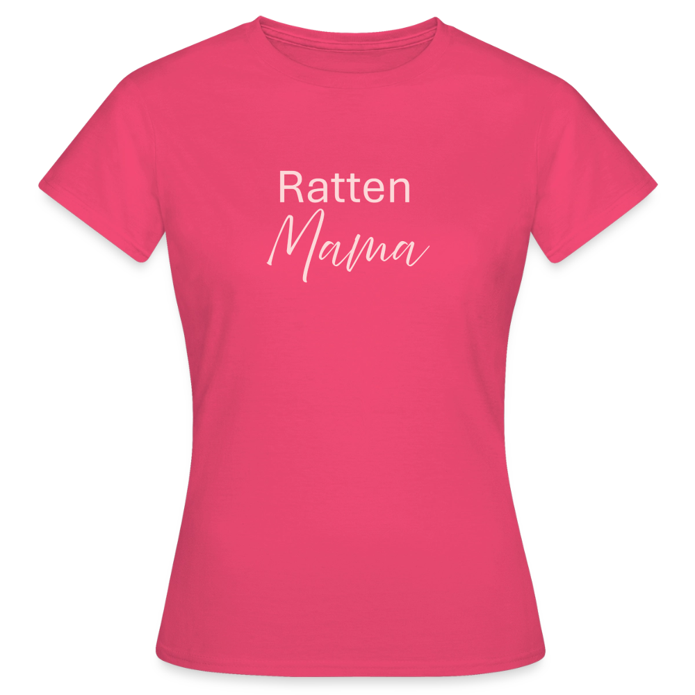 Damen T-Shirt "Ratten-Mama" - Azalea