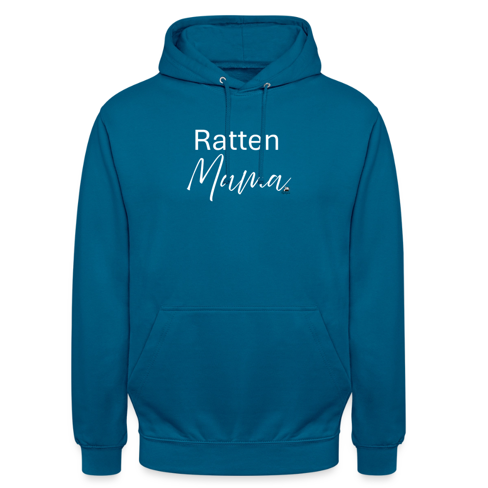 Damen Hoodie "Ratten-Mama" - Tiefseeblau 