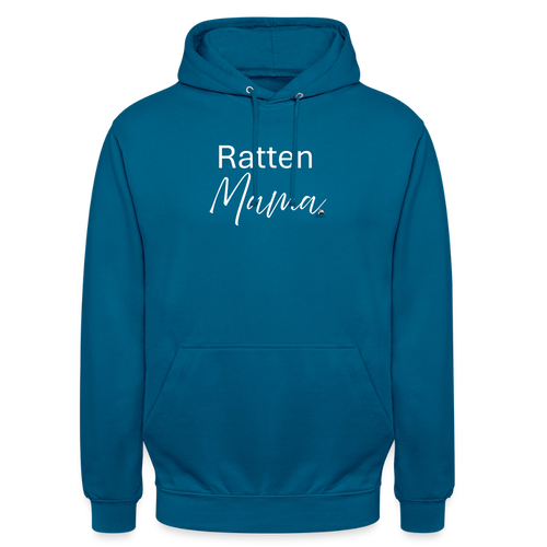 Damen Hoodie "Ratten-Mama" - Tiefseeblau 