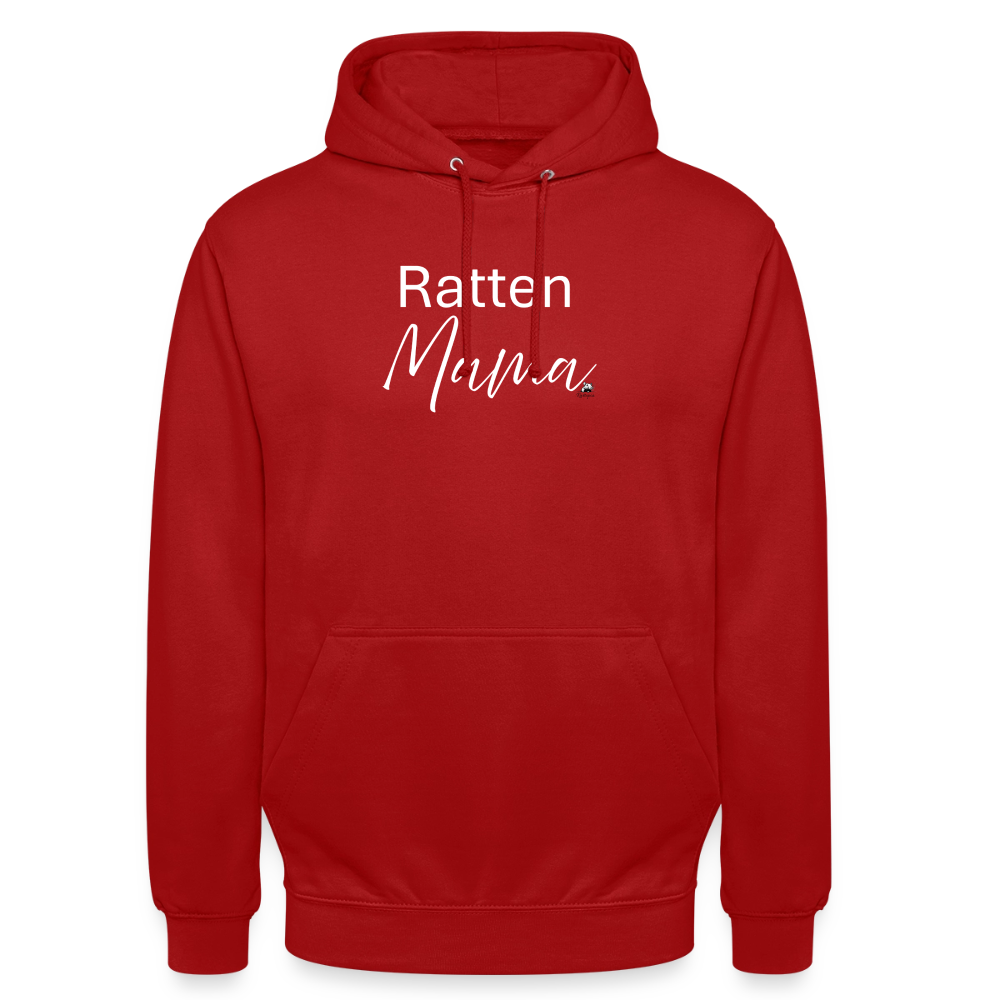 Damen Hoodie "Ratten-Mama" - Rot