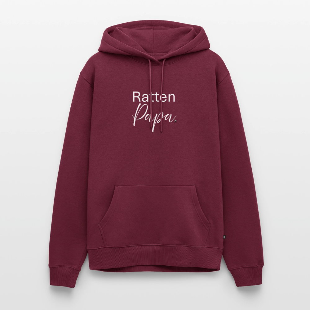 Herren Hoodie - Burgunderrot