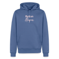 Männer Premium Hoodie "Ratten-Papa" - Taubenblau