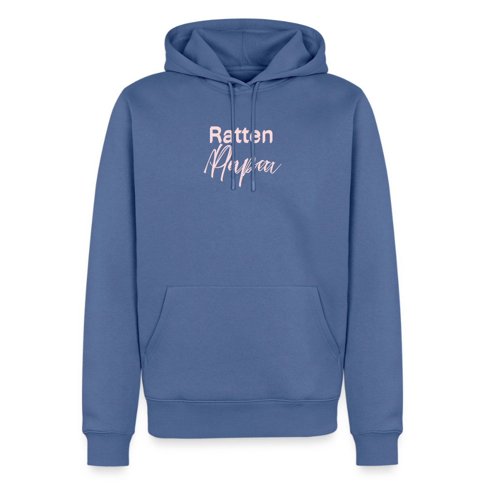 Männer Premium Hoodie "Ratten-Papa" - Taubenblau