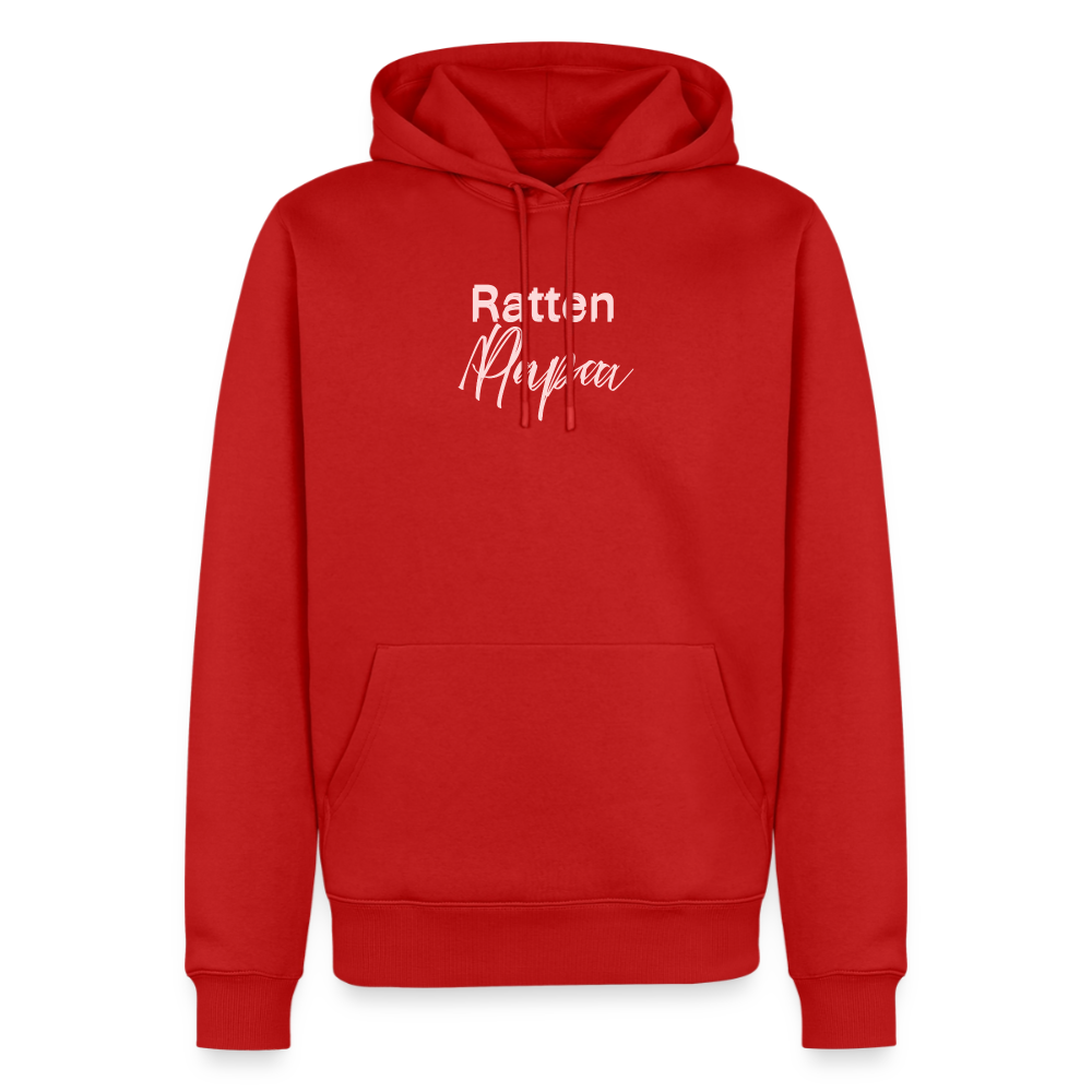 Männer Premium Hoodie "Ratten-Papa" - Rot