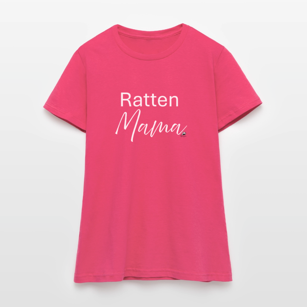 Damen T-Shirt "Ratten-Mama" - Azalea