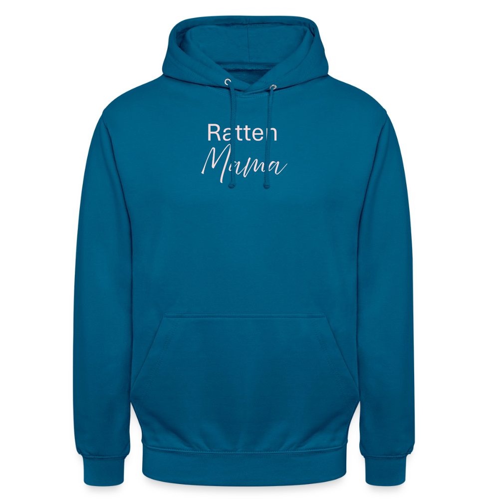 Unisex Hoodie "Ratten-Mama" - Tiefseeblau 