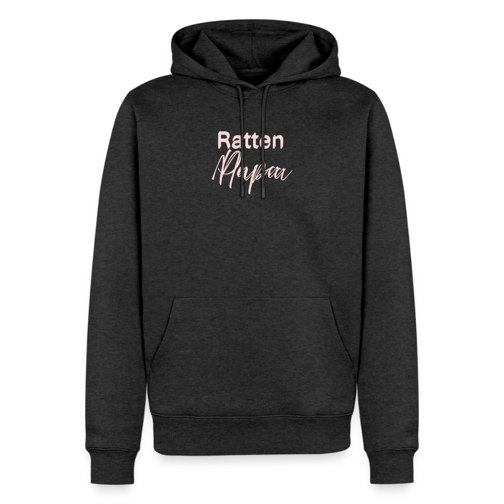 Männer Premium Hoodie "Ratten-Papa" - Anthrazit meliert