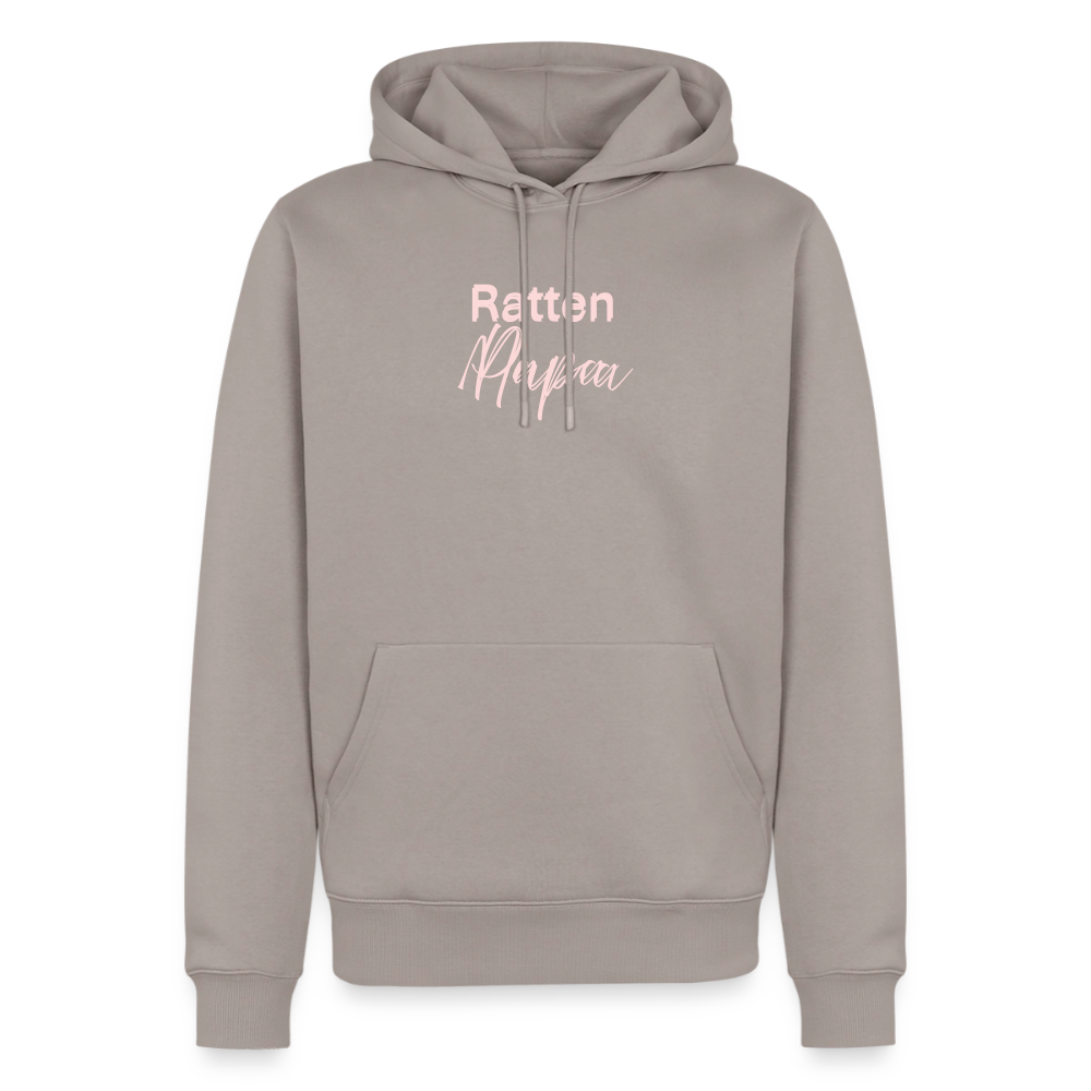 Männer Premium Hoodie "Ratten-Papa" - Taupe