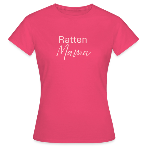 Damen T-Shirt "Ratten-Mama" - Azalea