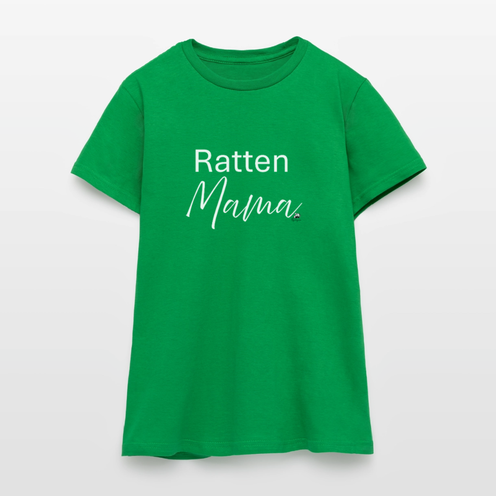 Damen T-Shirt "Ratten-Mama" - Kelly Green